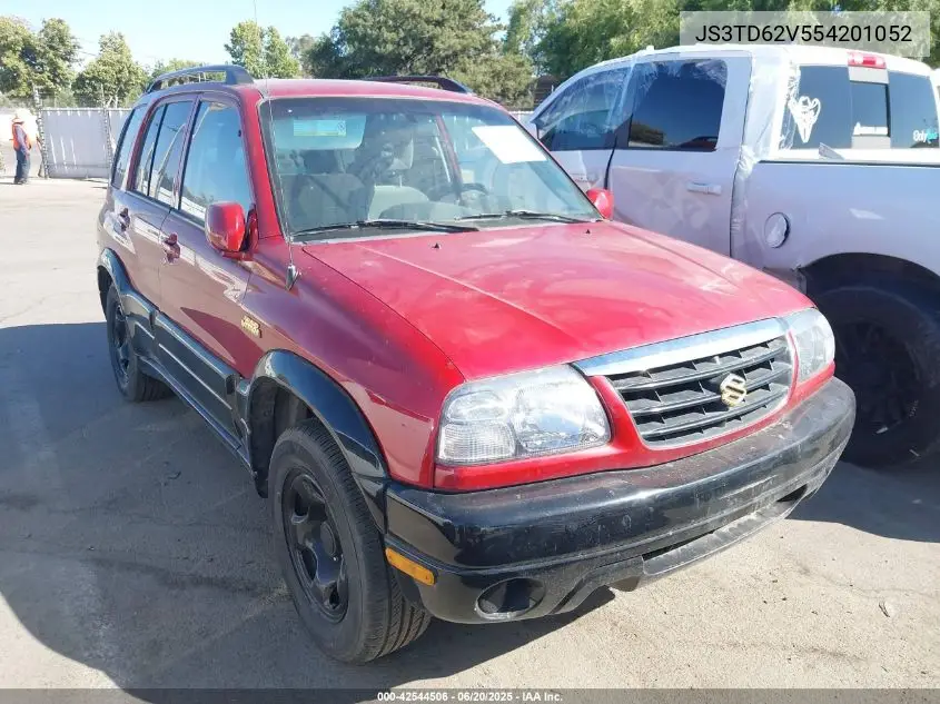 2005 Suzuki Grand Vitara Ex/Lx VIN: JS3TD62V554201052 Lot: 42544506