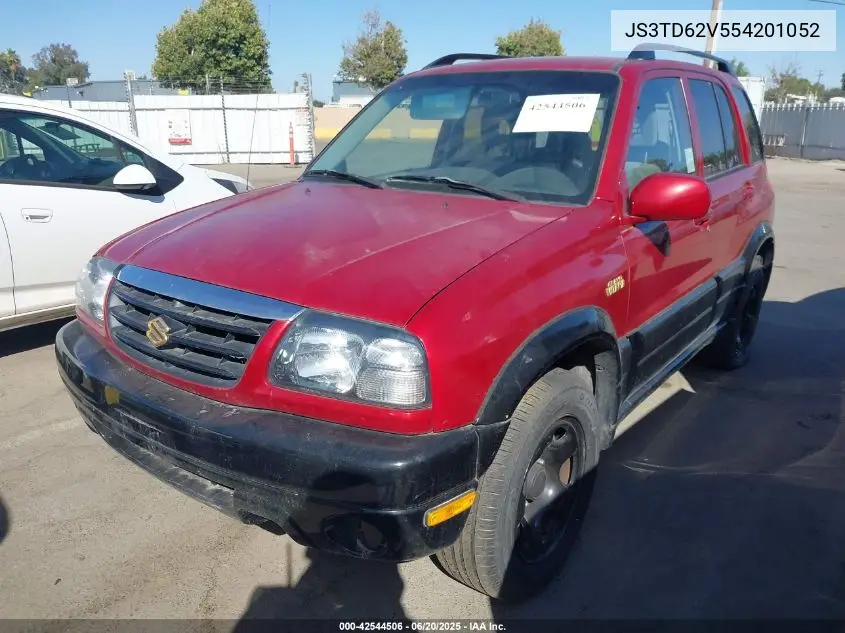 2005 Suzuki Grand Vitara Ex/Lx VIN: JS3TD62V554201052 Lot: 42544506