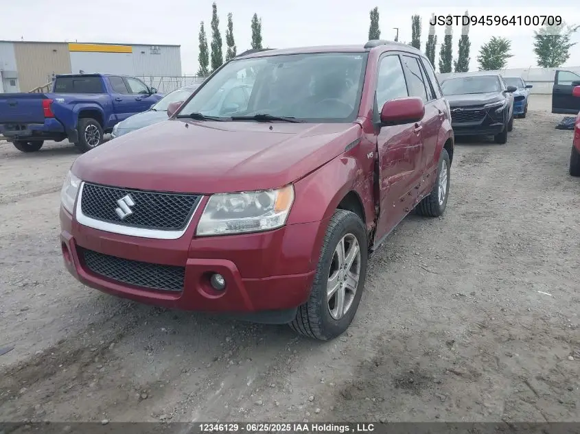 2006 Suzuki Grand Vitara Jlx/Jlx-L/Jx VIN: JS3TD945964100709 Lot: 12346129