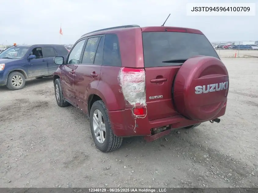 2006 Suzuki Grand Vitara Jlx/Jlx-L/Jx VIN: JS3TD945964100709 Lot: 12346129