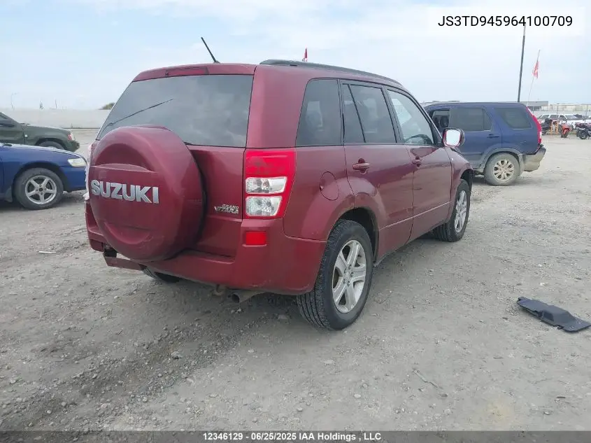 2006 Suzuki Grand Vitara Jlx/Jlx-L/Jx VIN: JS3TD945964100709 Lot: 12346129