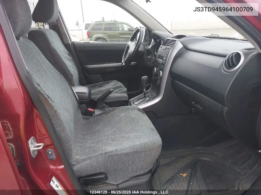 2006 Suzuki Grand Vitara Jlx/Jlx-L/Jx VIN: JS3TD945964100709 Lot: 12346129