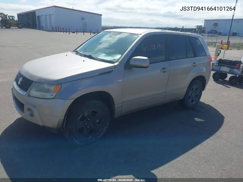 2006 Suzuki Grand Vitara VIN: JS3TD941664101264 Lot: 42118193