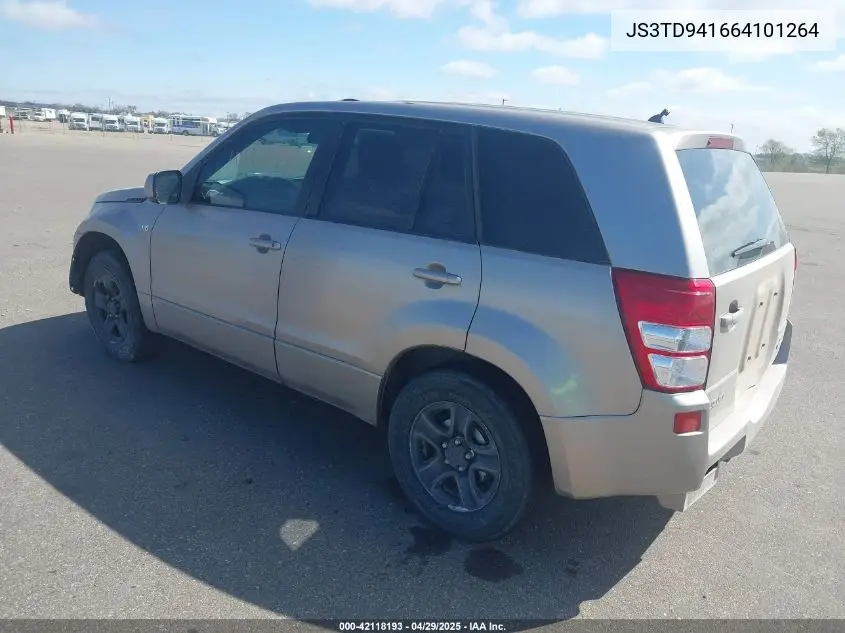 2006 Suzuki Grand Vitara VIN: JS3TD941664101264 Lot: 42118193