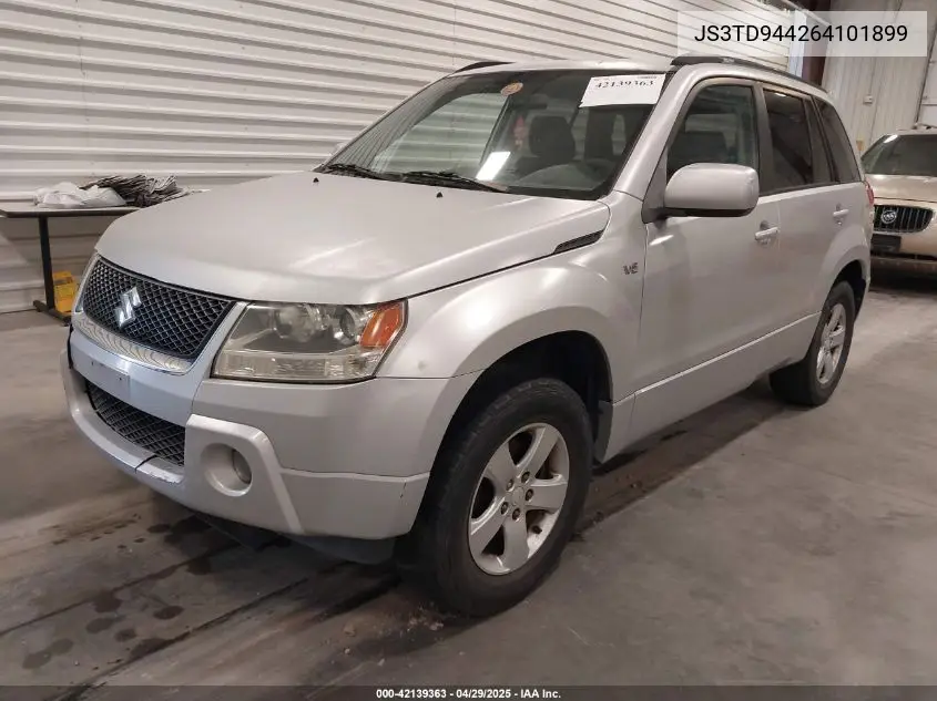 2006 Suzuki Grand Vitara Xsport VIN: JS3TD944264101899 Lot: 42139363