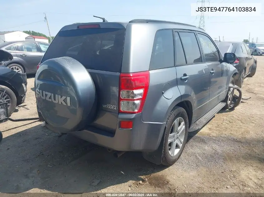 2006 Suzuki Grand Vitara Luxury VIN: JS3TE947764103834 Lot: 42412547