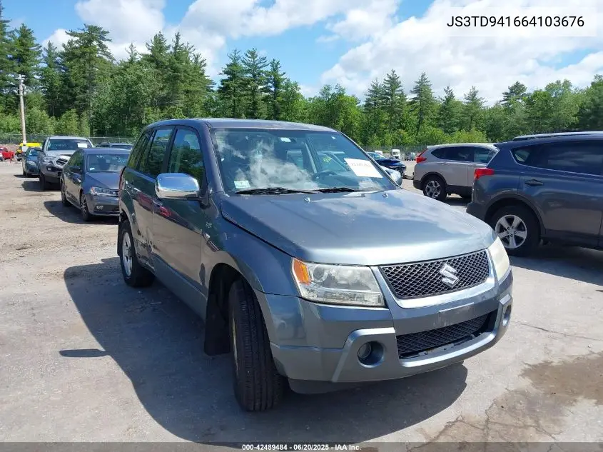 2006 Suzuki Grand Vitara VIN: JS3TD941664103676 Lot: 42489484