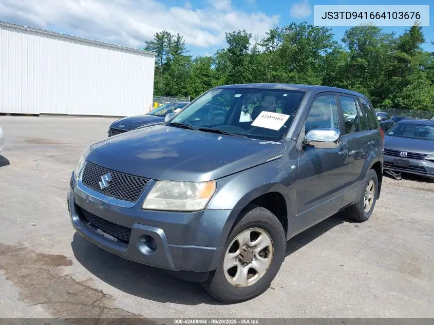 2006 Suzuki Grand Vitara VIN: JS3TD941664103676 Lot: 42489484