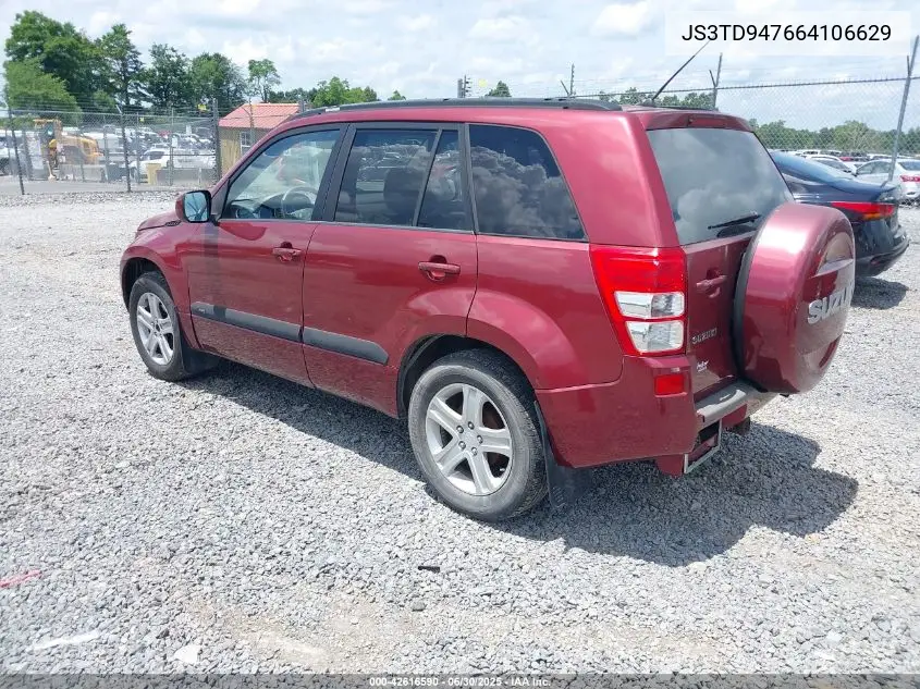 2006 Suzuki Grand Vitara Luxury VIN: JS3TD947664106629 Lot: 42616590