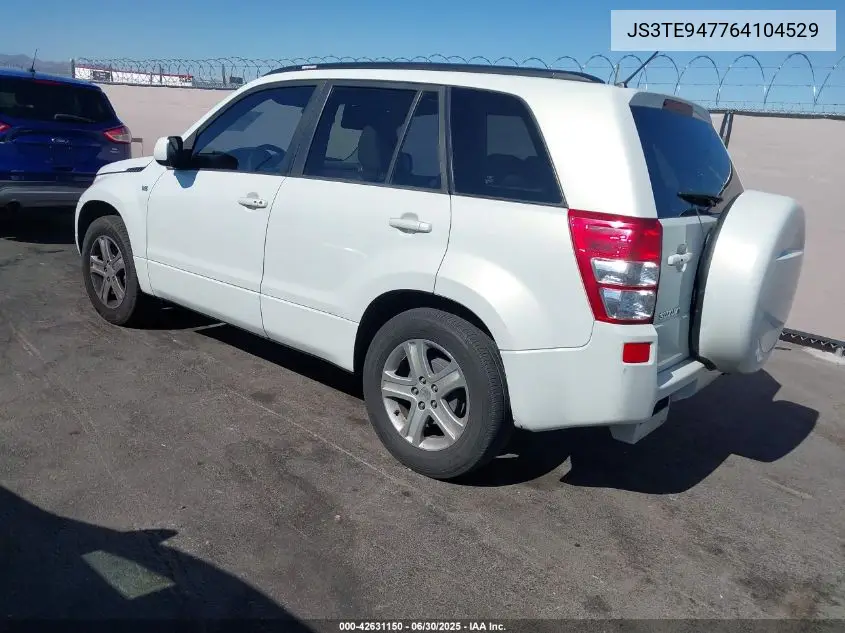 2006 Suzuki Grand Vitara Luxury VIN: JS3TE947764104529 Lot: 42631150