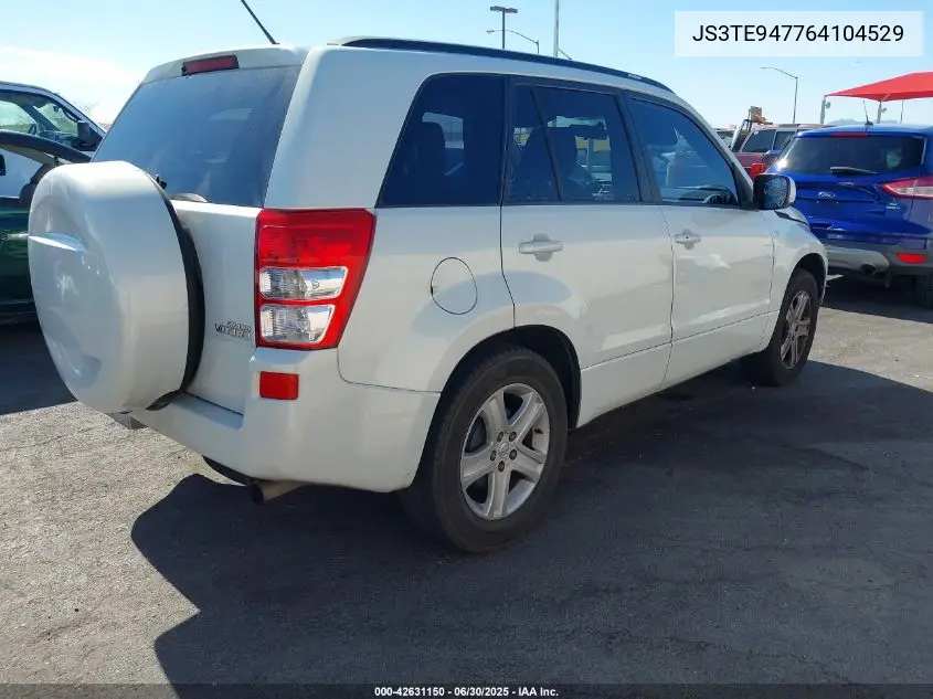 2006 Suzuki Grand Vitara Luxury VIN: JS3TE947764104529 Lot: 42631150