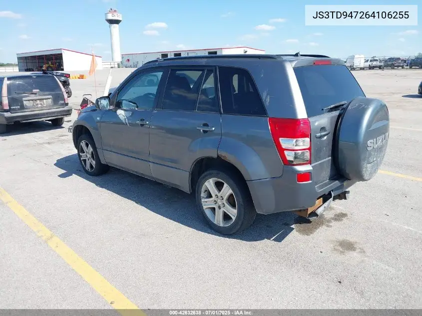 2006 Suzuki Grand Vitara Luxury VIN: JS3TD947264106255 Lot: 42632638