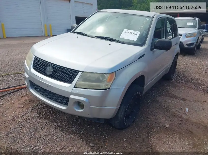 2006 Suzuki Grand Vitara VIN: JS3TE941564102659 Lot: 42648548
