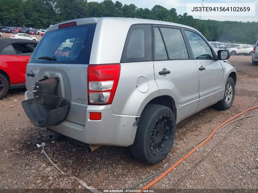 2006 Suzuki Grand Vitara VIN: JS3TE941564102659 Lot: 42648548