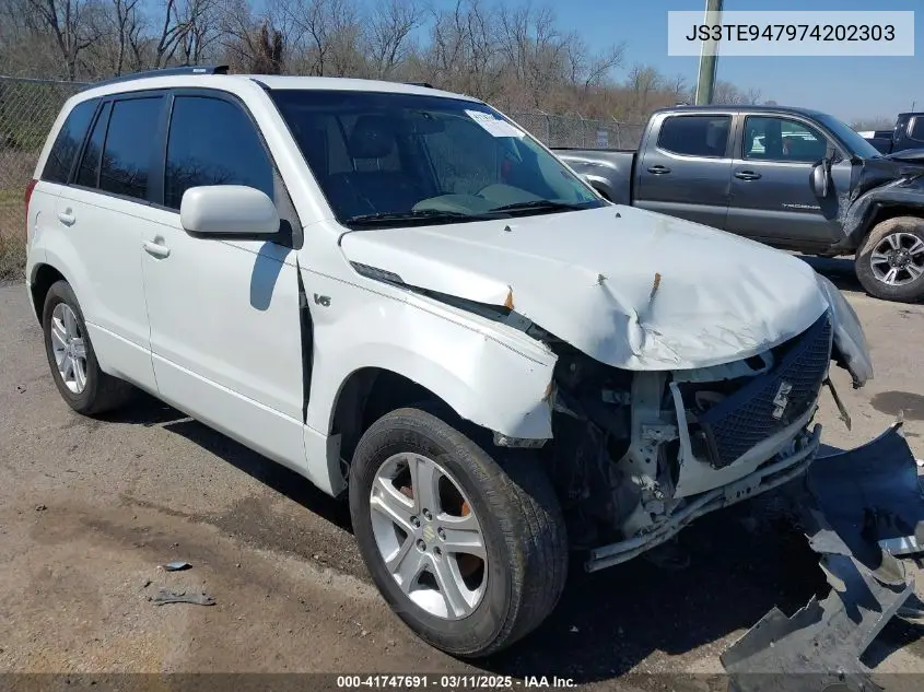 2007 Suzuki Grand Vitara Luxury VIN: JS3TE947974202303 Lot: 41747691