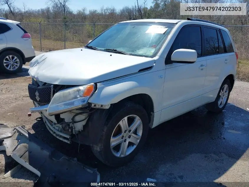 2007 Suzuki Grand Vitara Luxury VIN: JS3TE947974202303 Lot: 41747691