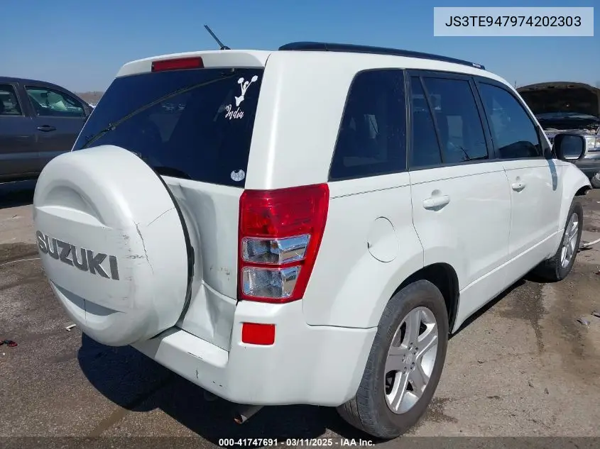 2007 Suzuki Grand Vitara Luxury VIN: JS3TE947974202303 Lot: 41747691