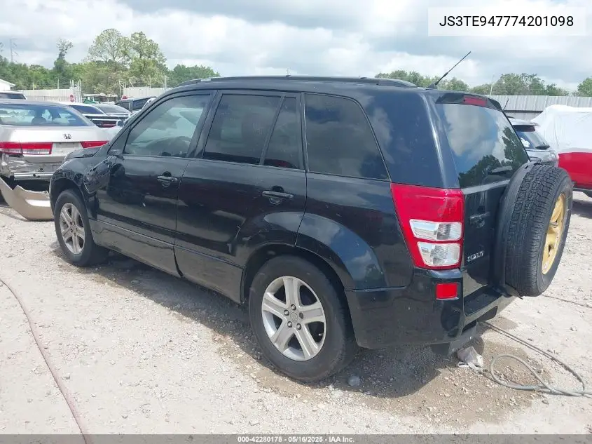 2007 Suzuki Grand Vitara Luxury VIN: JS3TE947774201098 Lot: 42280178