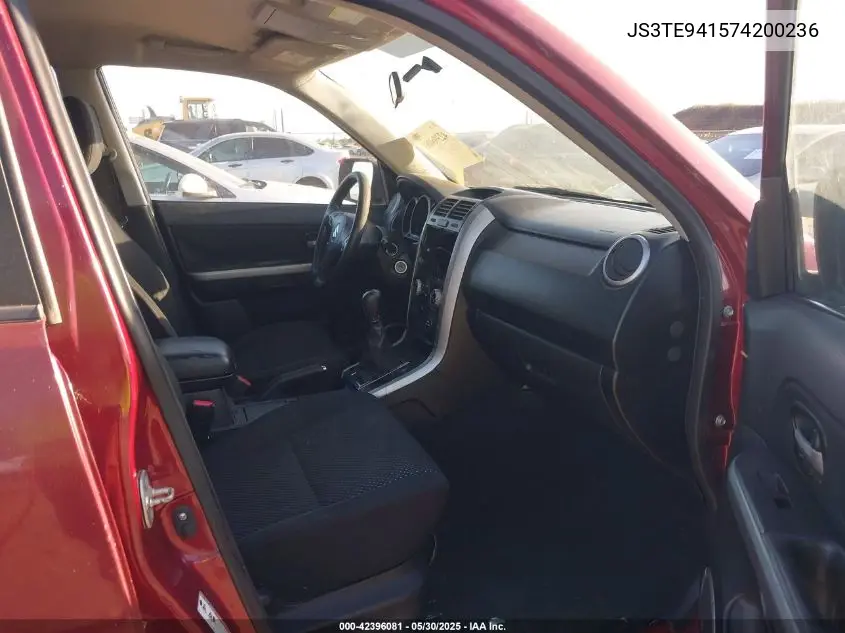 2007 Suzuki Grand Vitara VIN: JS3TE941574200236 Lot: 42396081
