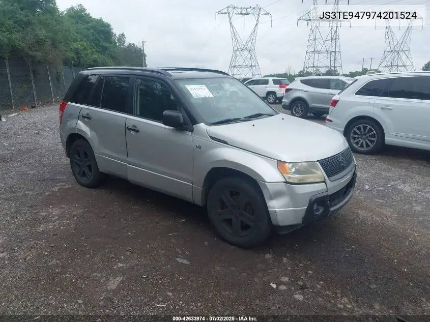 2007 Suzuki Grand Vitara Luxury VIN: JS3TE947974201524 Lot: 42633974