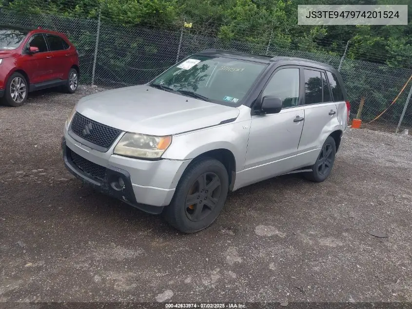 2007 Suzuki Grand Vitara Luxury VIN: JS3TE947974201524 Lot: 42633974