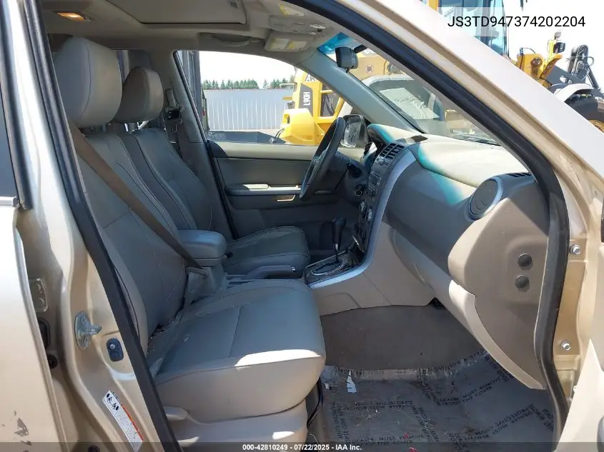 2007 Suzuki Grand Vitara Luxury VIN: JS3TD947374202204 Lot: 42810249