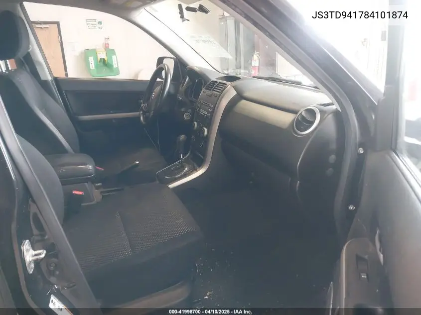 2008 Suzuki Grand Vitara VIN: JS3TD941784101874 Lot: 41998700