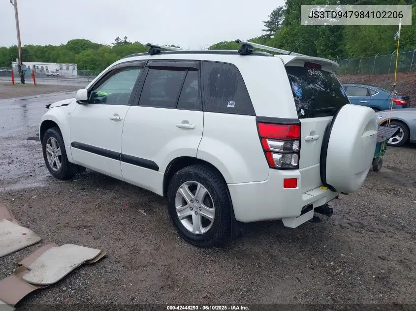 2008 Suzuki Grand Vitara Luxury VIN: JS3TD947984102206 Lot: 42448293