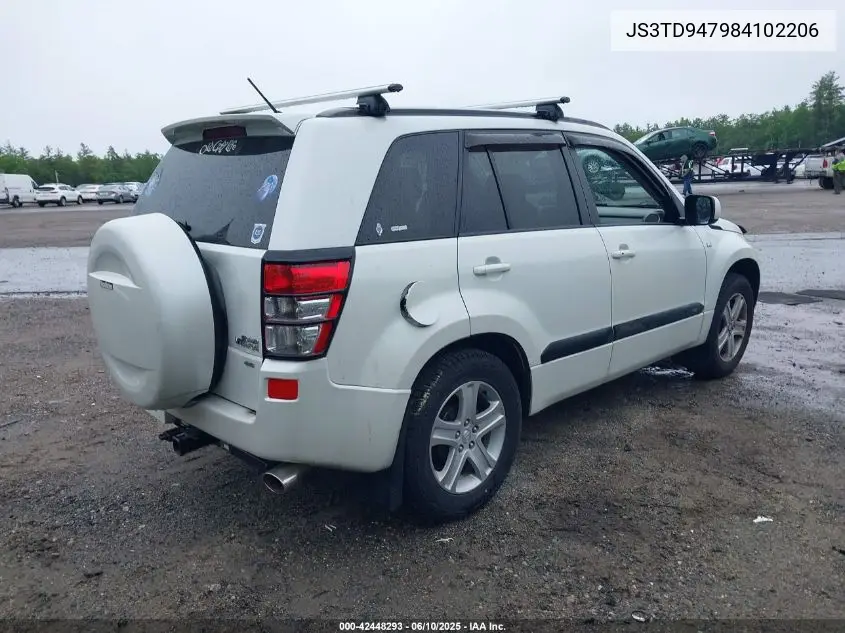 2008 Suzuki Grand Vitara Luxury VIN: JS3TD947984102206 Lot: 42448293