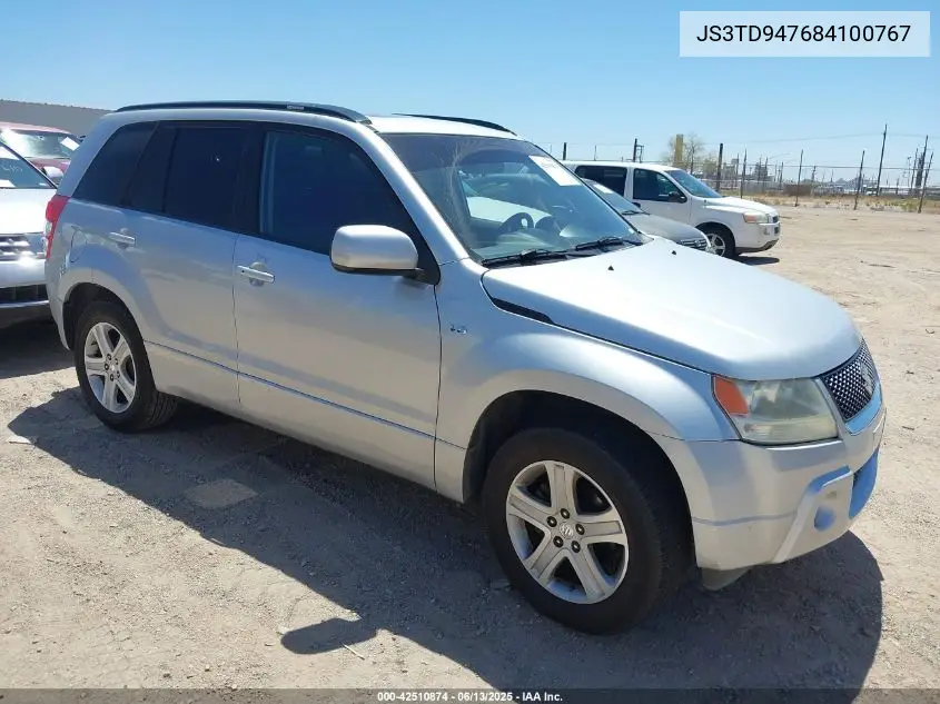 2008 Suzuki Grand Vitara Luxury VIN: JS3TD947684100767 Lot: 42510874
