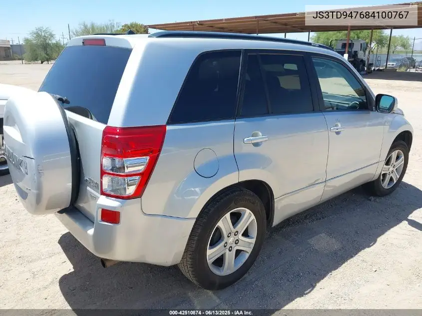 2008 Suzuki Grand Vitara Luxury VIN: JS3TD947684100767 Lot: 42510874