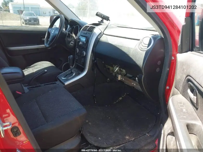 2008 Suzuki Grand Vitara VIN: JS3TD941284101202 Lot: 42779164