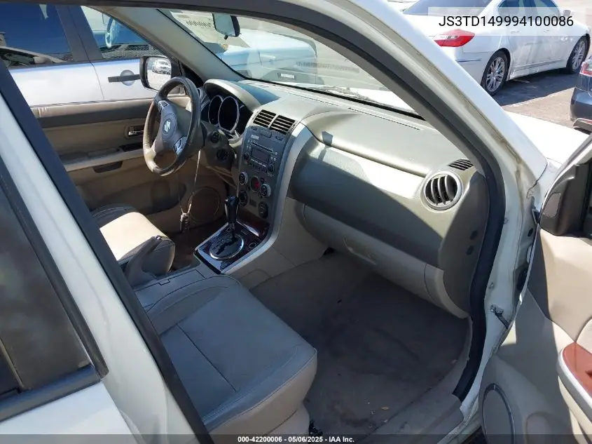 2009 Suzuki Grand Vitara Luxury V6 VIN: JS3TD149994100086 Lot: 42200006