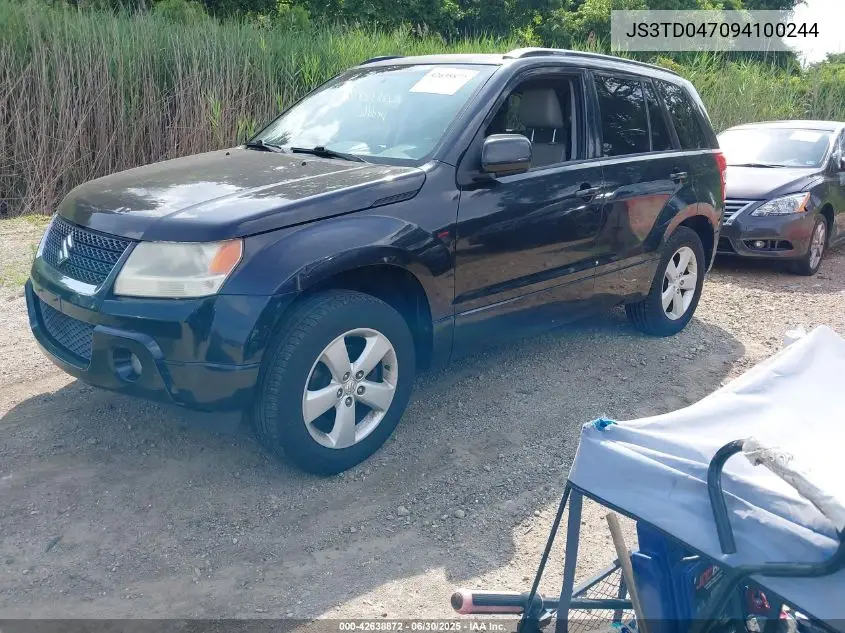 2009 Suzuki Grand Vitara Luxury VIN: JS3TD047094100244 Lot: 42638872