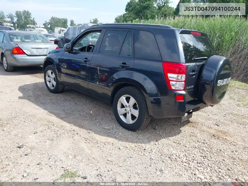 2009 Suzuki Grand Vitara Luxury VIN: JS3TD047094100244 Lot: 42638872