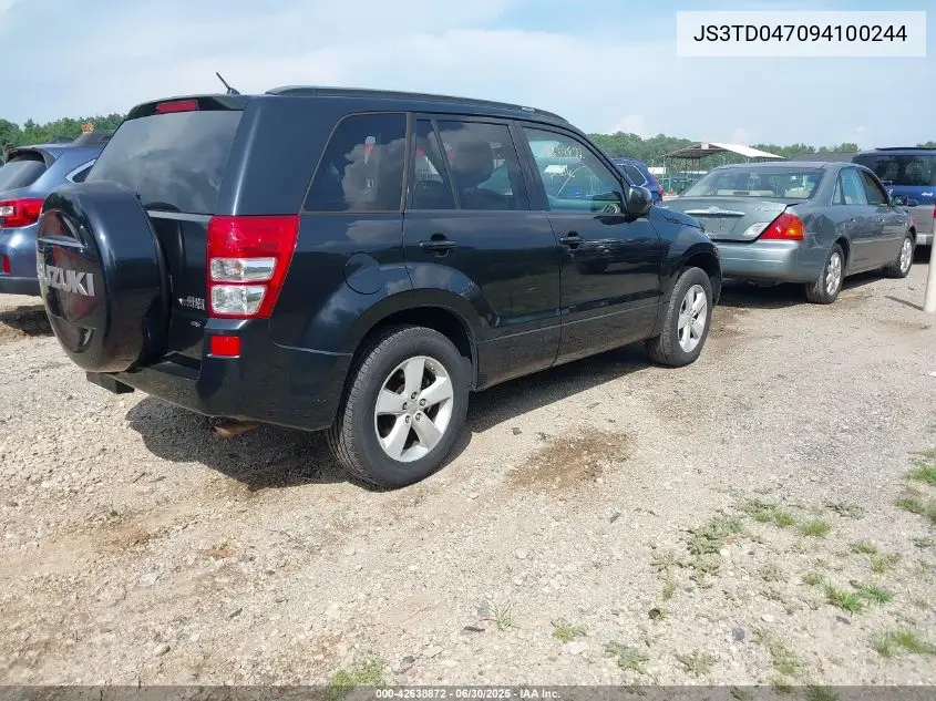 2009 Suzuki Grand Vitara Luxury VIN: JS3TD047094100244 Lot: 42638872