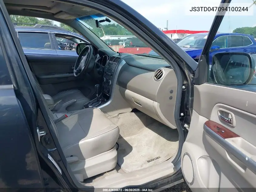 2009 Suzuki Grand Vitara Luxury VIN: JS3TD047094100244 Lot: 42638872
