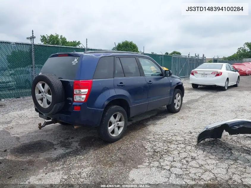 2009 Suzuki Grand Vitara Xsport V6 VIN: JS3TD148394100284 Lot: 42657346
