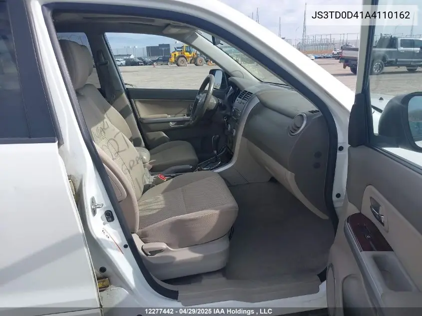 2010 Suzuki Grand Vitara VIN: JS3TD0D41A4110162 Lot: 12277442