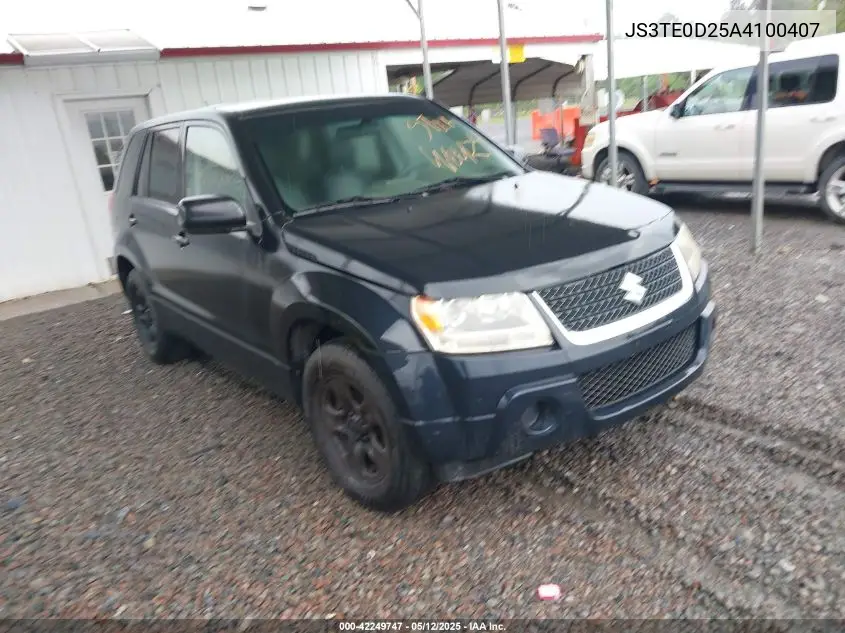 2010 Suzuki Grand Vitara Premium VIN: JS3TE0D25A4100407 Lot: 42249747