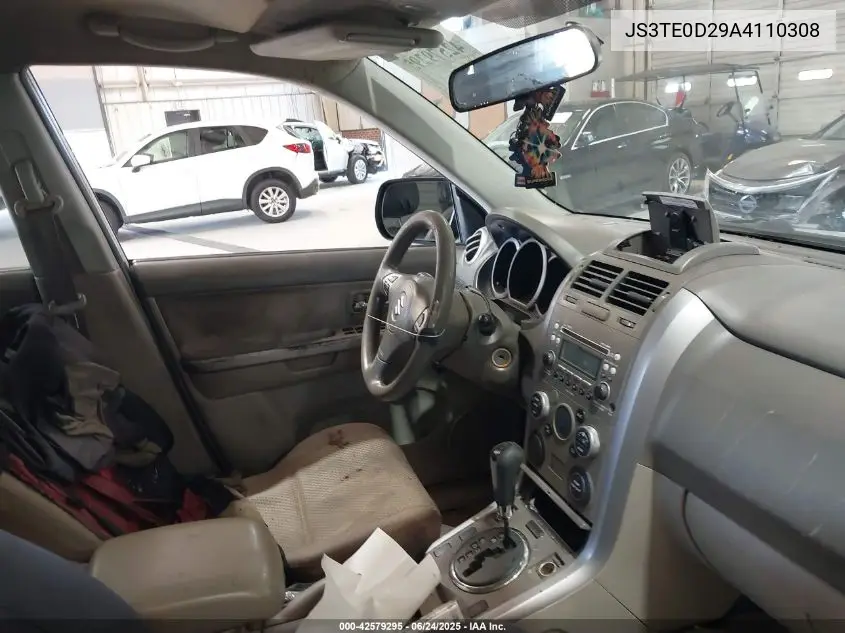 2010 Suzuki Grand Vitara Premium VIN: JS3TE0D29A4110308 Lot: 42579295