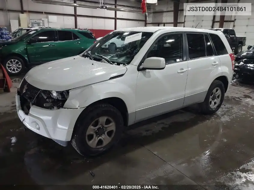2011 Suzuki Grand Vitara Premium/Premium W/Alloy Wheels VIN: JS3TD0D24B4101861 Lot: 41620401