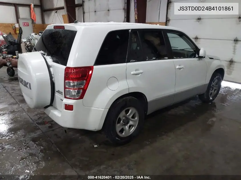 2011 Suzuki Grand Vitara Premium/Premium W/Alloy Wheels VIN: JS3TD0D24B4101861 Lot: 41620401