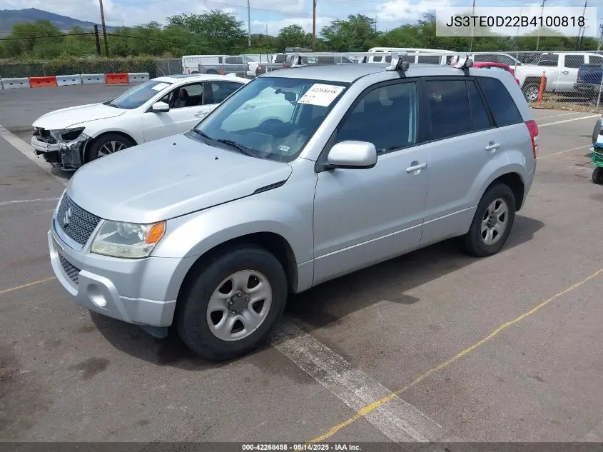 2011 Suzuki Grand Vitara Premium VIN: JS3TE0D22B4100818 Lot: 42268458
