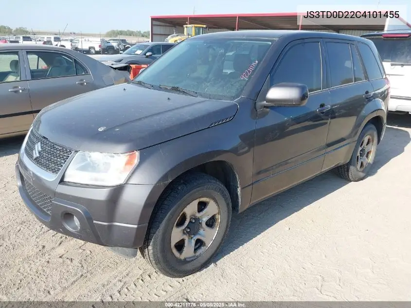 2012 Suzuki Grand Vitara Premium VIN: JS3TD0D22C4101455 Lot: 42211776