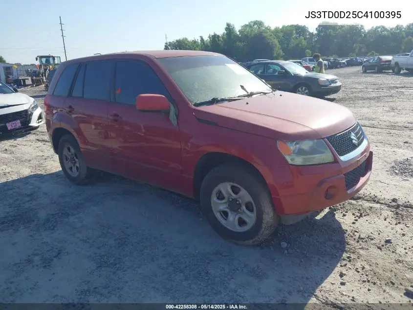 2012 Suzuki Grand Vitara Premium VIN: JS3TD0D25C4100395 Lot: 42258308