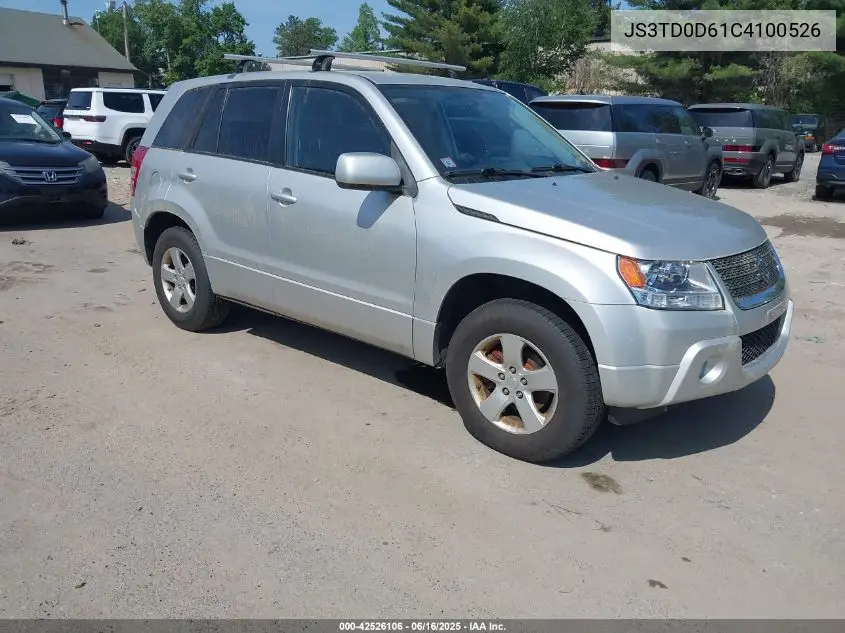2012 Suzuki Grand Vitara Premium VIN: JS3TD0D61C4100526 Lot: 42526106