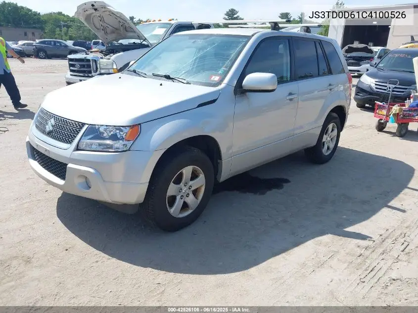 2012 Suzuki Grand Vitara Premium VIN: JS3TD0D61C4100526 Lot: 42526106
