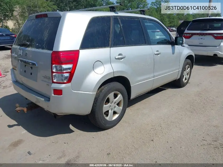 2012 Suzuki Grand Vitara Premium VIN: JS3TD0D61C4100526 Lot: 42526106