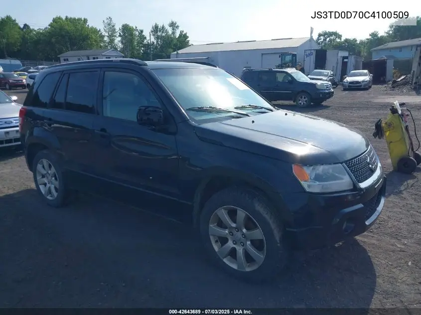 2012 Suzuki Grand Vitara Limited VIN: JS3TD0D70C4100509 Lot: 42643689
